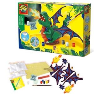 Gieten en schilderen – Draak