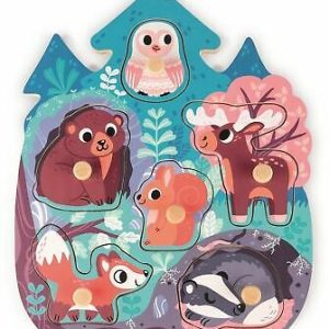 Knopjespuzzel (hout) – Bos