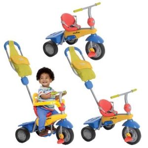 SmarTrike Driewieler Breeze 3-in-1 – rood/groen/blauw/geel