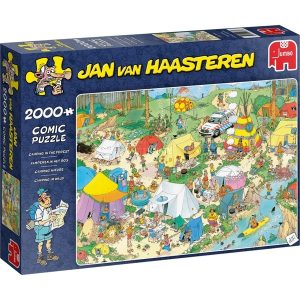 Jan van Haasteren – Camping in the Forest (2000stuks)