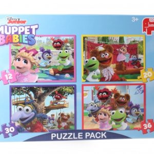 Puzzel 4-in-1 (12/20/30/36stuks) Disney Junior Muppet Babies