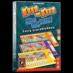 Scoreblok Keer op Keer – 3stuks (Level 2, 3 en 4)