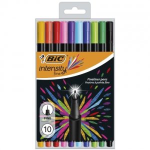 BIC Fineliner INTENSITY Fine – 10stuks (assorti)