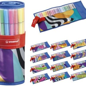 Stabilo Pen 68 “Just like you” – Roletui 25stuks