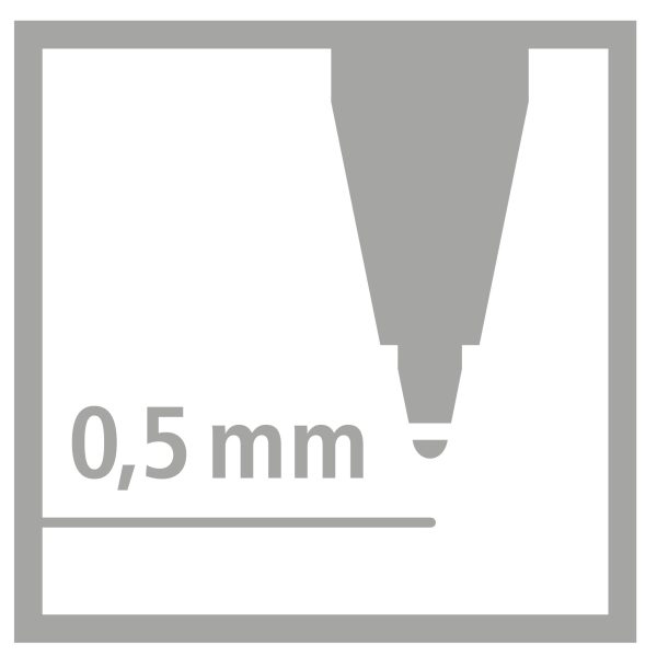 Rollerball - STABILO EASYoriginal - Ergonomische hervulbare rollerball graf - Afbeelding 3
