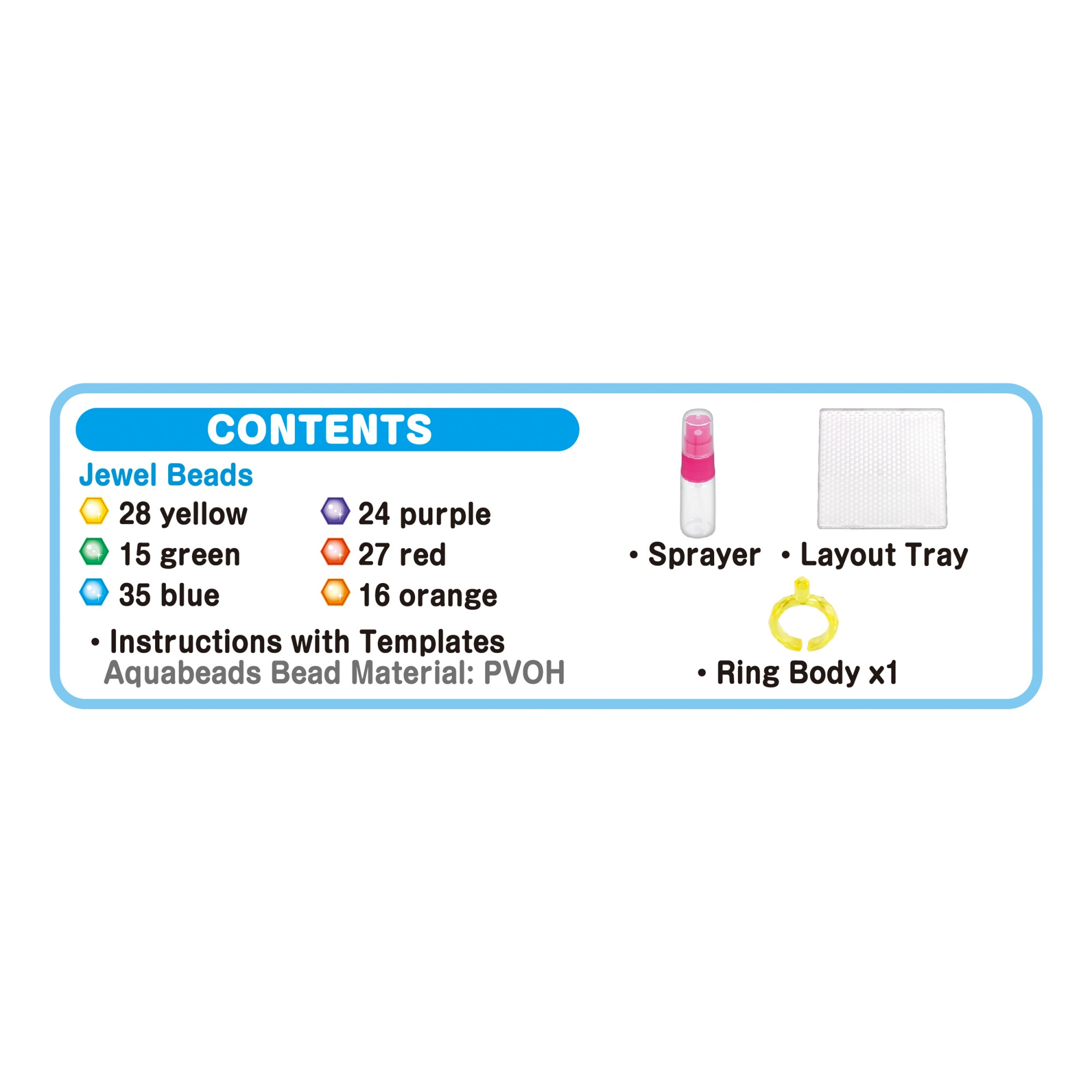 Aquabeads - Mini blingringpakket - Afbeelding 5