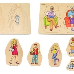 Inlegpuzzel (40stuks) – Oma & Opa