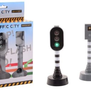 Verkeerslicht en flitspaal – 15cm