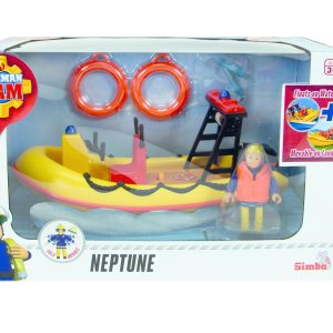 Brandweerman Sam – Sam Neptunes boot met figuur Penny