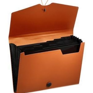 Waaiermap Viquel PP A4/7 vakken – Absolu