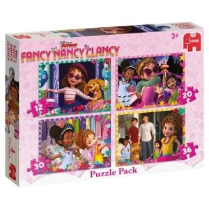 Puzzel 4-in-1 (12/20/30/36stuks) Disney Juniors Fancy Nancy