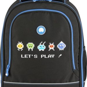 Delsey Rugzak ERGO 1-vaks – Video Games (zwart)