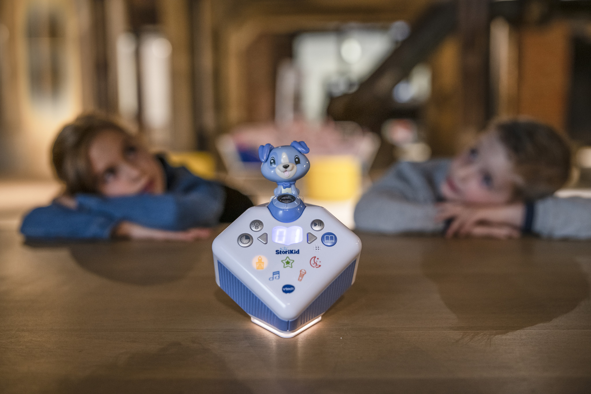 StoriKid - Jouw interactieve verhaaltjesverteller blauw - Afbeelding 3