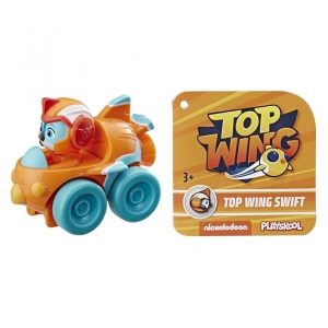 Playskool Top Wing – Mini Orange Racer Car Swift