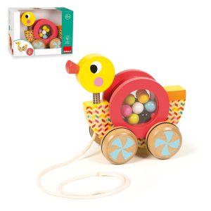 Trekspeelgoed (hout) – Eend