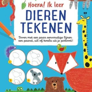 Hoera! Ik leer dieren tekenen