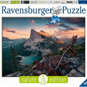 Puzzel (1000stuks) – ‘s Avonds in de Rocky Mountains