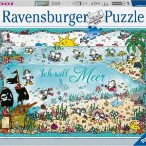 Puzzel (1000stuks) – Sheepworld onderwater