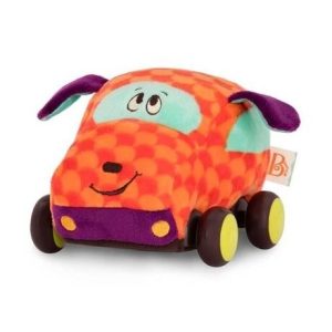 Wheeee-ls Softies – Pull-back voertuigen in stof
