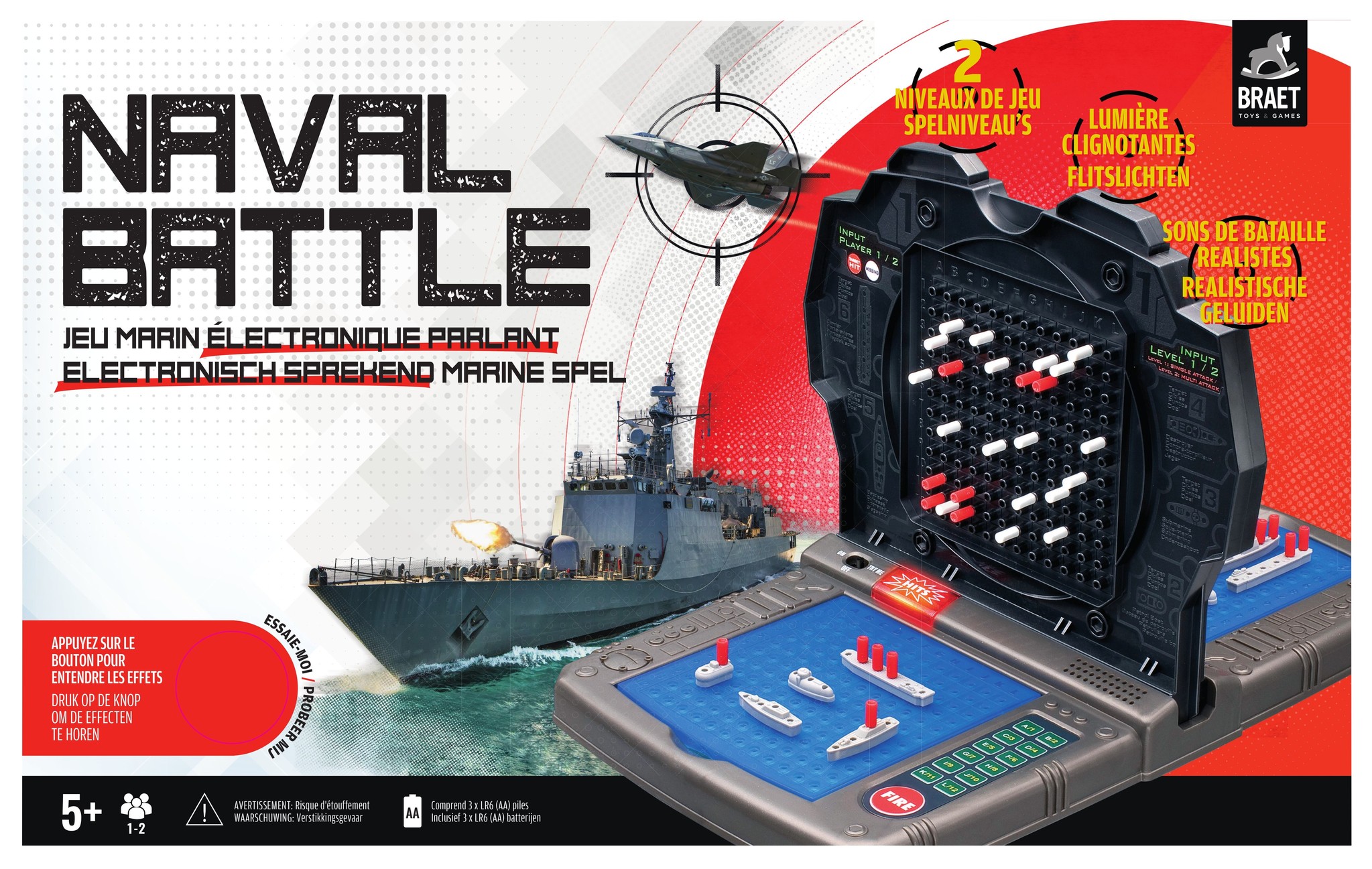 Naval Battle – elektronisch sprekend marine spel (5+)