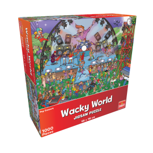 Puzzel (1000stuks) – Wacky World – Pop Concert