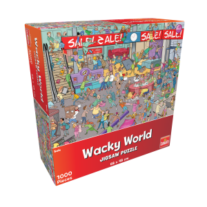 Puzzel (1000stuks) – Wacky World – Sale