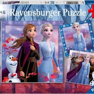 Puzzel (3x49stuks) – Disney Frozen 2 – De reis begint