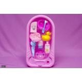 Poppenbad met accessoires – 40cm