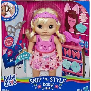 Baby Alive – Snip ’n Style Baby Blond