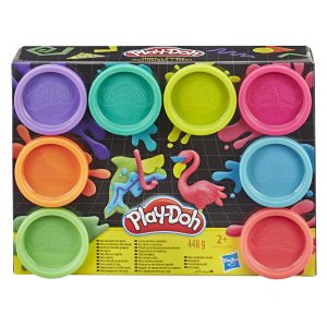 Play Doh – Regenboog Pack (8stuks) – assortiment – 1 exemplaar