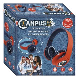 Campus 12 – Hoofdtelefoon & speakers (draadloos)