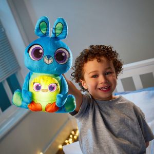 Disney Toy Story 4 – Ducky & Bunny (pluche) GoGlow (zak- en nachtlamp)