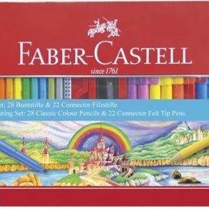 Faber-Castell Cadeauset – 53stuks in metalen doos