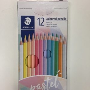 Staedtler Kleurpotloden “Pastel” zeskantig – 12stuks