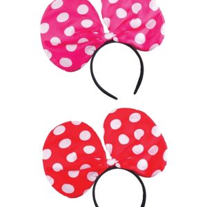 1 Diadeem Minnie Mouse – roze OF rood