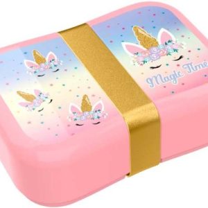 Lunch Buddies – Brooddoos STRAP UNICORN 185x185x68mm