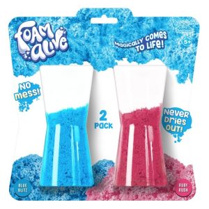 Foam Alive 2x50gr – blauw en roze