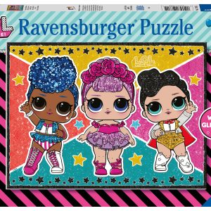 Puzzel (XXL) 100stuks – L.O.L. Suprise! Sterren en glitters