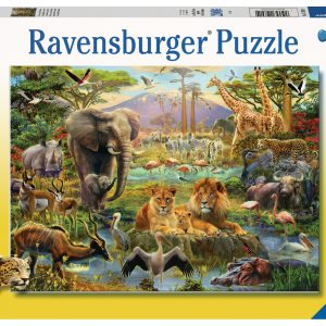 Ravensburger Animals of the Savanna XXL Legpuzzel 200 stuk(s)