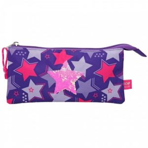 TOPModel etui – STARS met wrijfpailletten