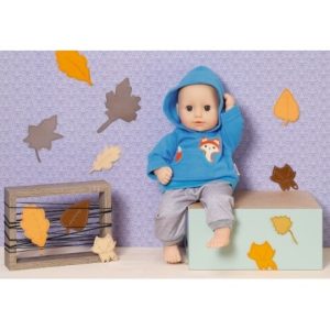 Dolly Moda – Sportuitrusting 36cm (blauw/grijs)