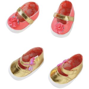 Baby Annabell – Schoentjes 43cm – roos OF goud