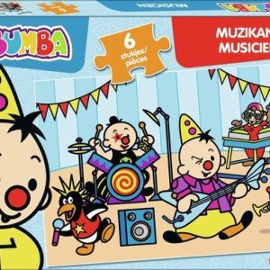 Bumba – Puzzel “Muzikant” – 6stuks