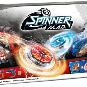 Spinner M.A.D. Duo Battle Pack – Firestorm vs. Mega Wave