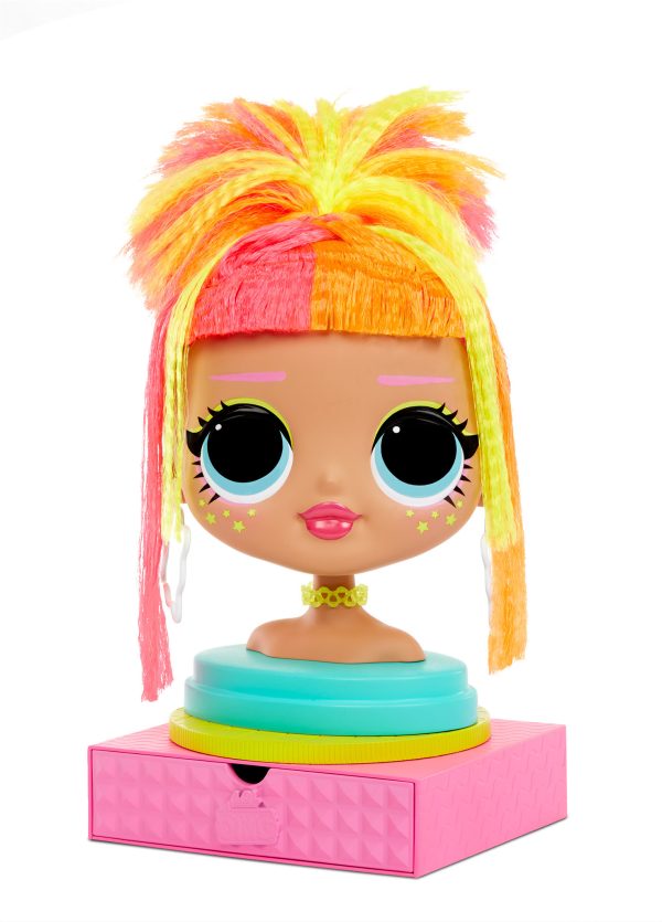 L.O.L. Surprise! O.M.G. Neonlicious Styling Head - Afbeelding 4