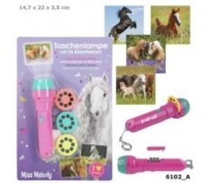 Miss Melody zaklamp met plaatjes