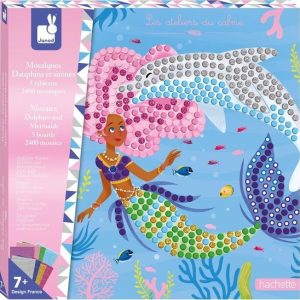 Mozaïeken – Dolfijnen & Zeemeerminnen (5 mozaïeken) 2400stuks