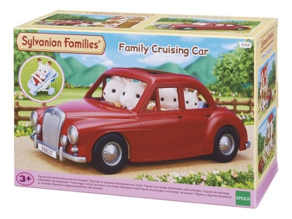 Sylvanian Families - Familie auto (rood)