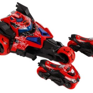 Pull-back Catapult auto 3-in-1 met licht/geluid – 18cm