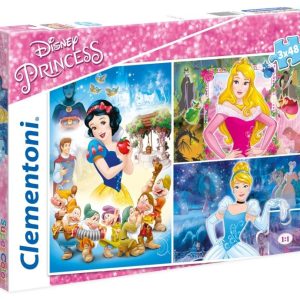 Puzzel Princess – 3×48 stuks